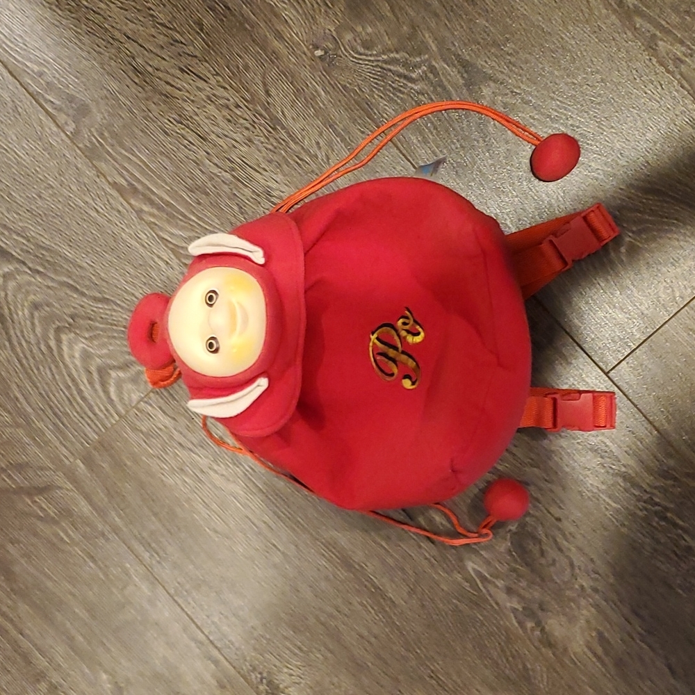 🔴 RARE 🔴 VINTAGE RETRO Teletubbies Po Adjustable Backpack 🎒 - Picture 10 of 14